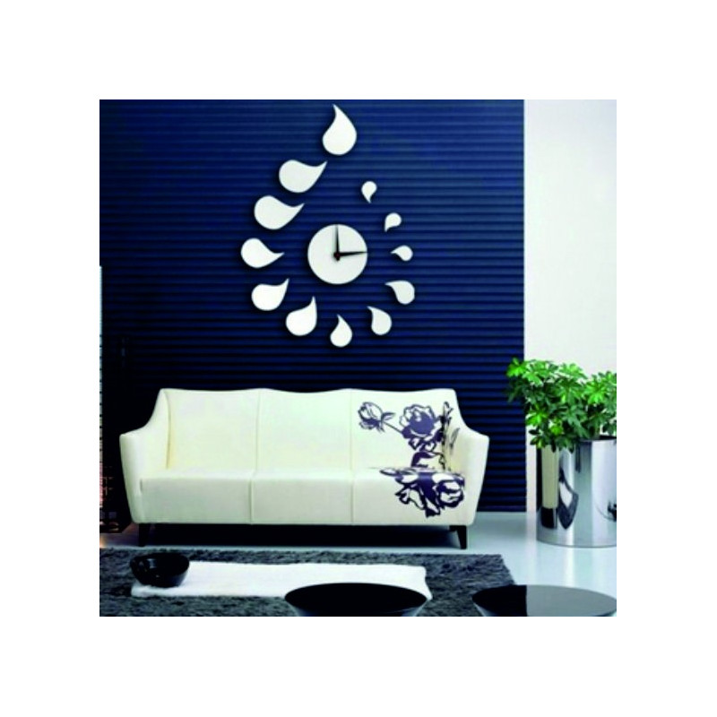 DIY ROZMARIN naklejka na zegar ścienny z kroplą