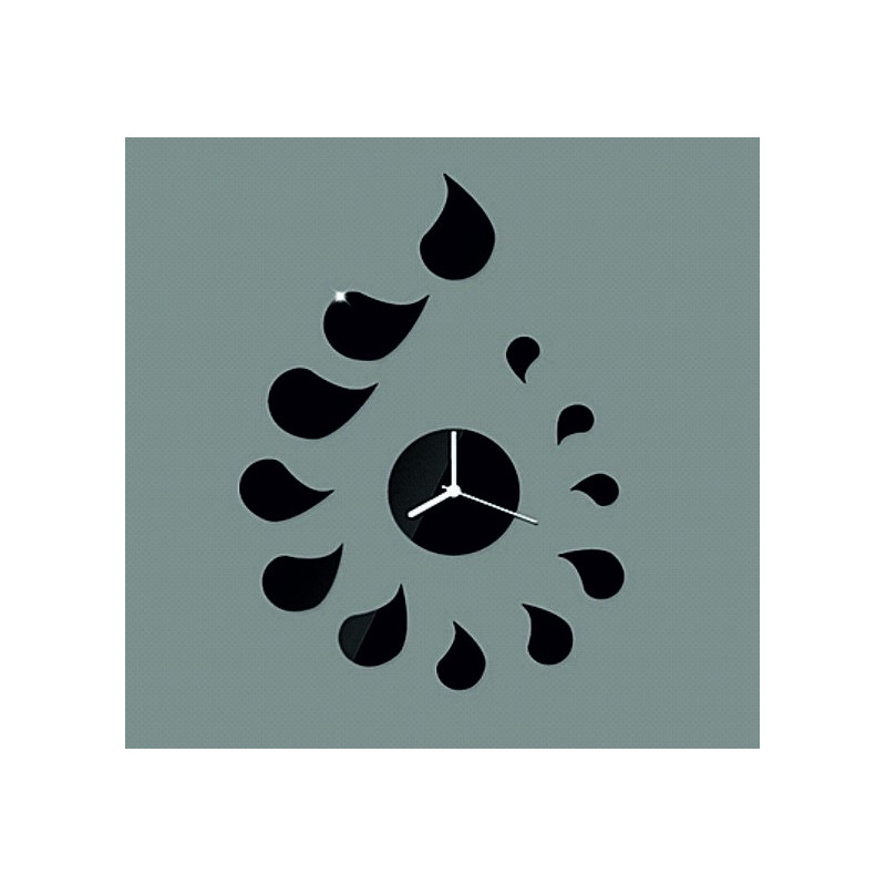 DIY ROZMARIN naklejka na zegar ścienny z kroplą