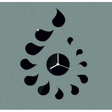 DIY ROZMARIN naklejka na zegar ścienny z kroplą DIY ROZMARIN naklejka na zegar ścienny z kroplą