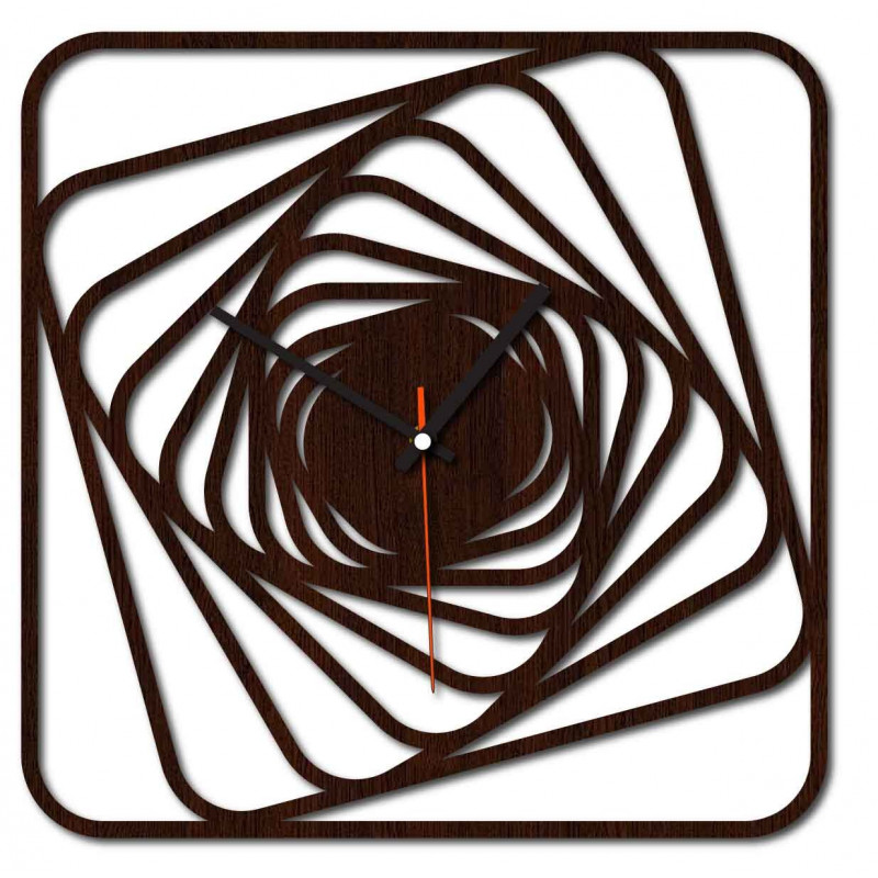 Sentop - MDF Nowoczesny zegar ścienny GARVI HD...