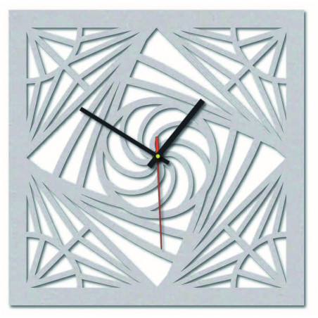 Sentop - MDF Zegar ścienny do kuchni HDF16 i czarny