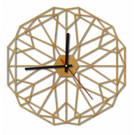 copy of Sentop - MDF Zegar ścienny do kuchni HDF16 i czarny 40 cm