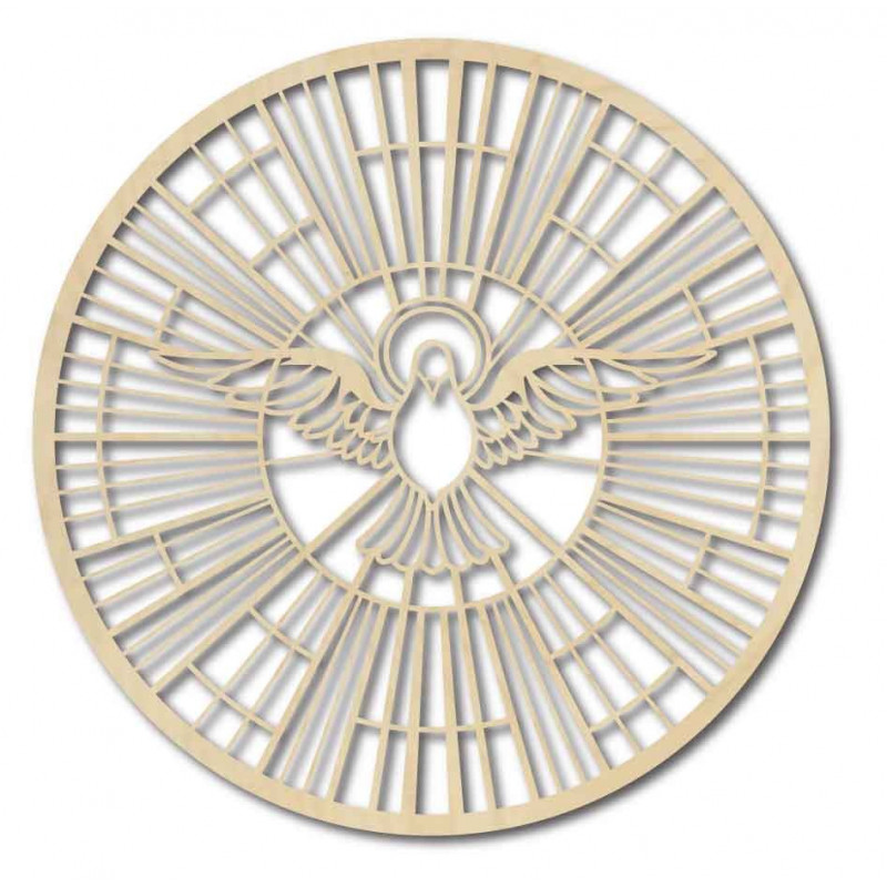 Drewniany wizerunek Gołębicy – Symbolu Ducha...