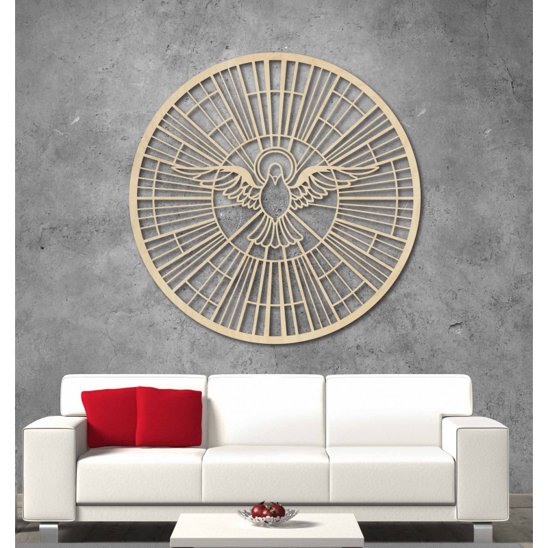 Drewniany wizerunek Gołębicy – Symbolu Ducha...