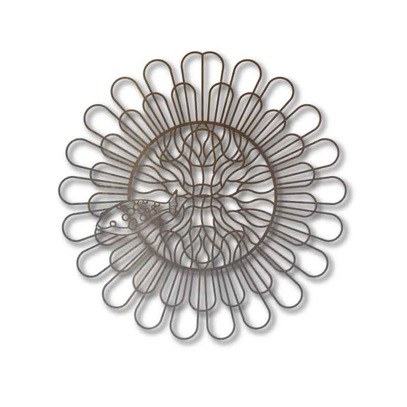 Kwiatowy obraz Zabawy i Piękna z rybą - POKÓJ