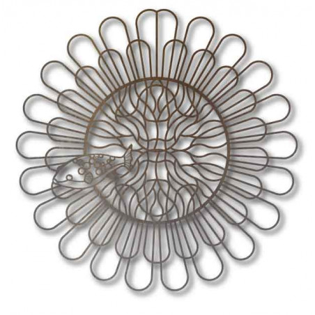 Kwiatowy obraz Zabawy i Piękna z rybą - POKÓJ