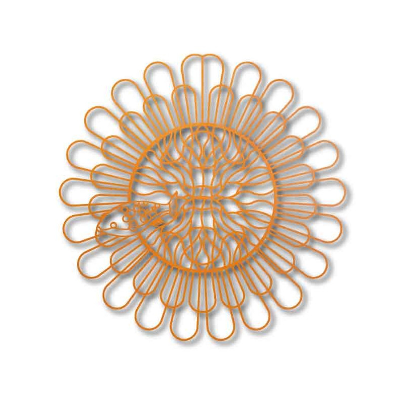 Kwiatowy obraz Zabawy i Piękna z rybą - POKÓJ