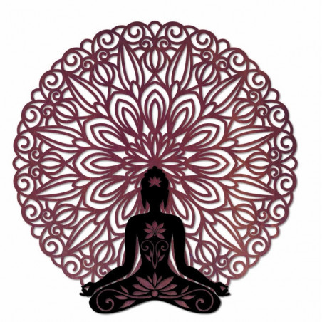 Obraz ścienny 3D Budda w mandali 50, 70, 90 cm