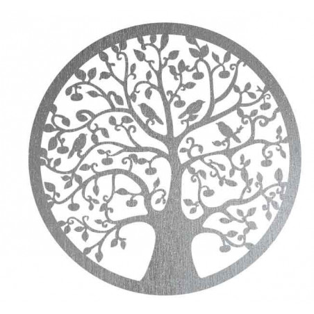 Drewniany obraz przedstawiający drzewo i ptaki - HOJNISŤ