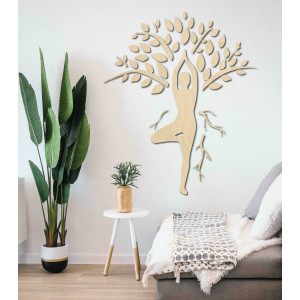 Obraz ścienny jogin i drzewo - HARMONY 2