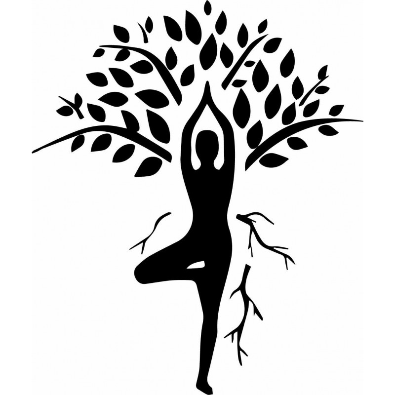 Obraz ścienny jogin i drzewo - HARMONY