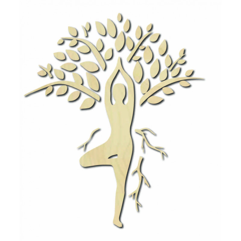 Obraz ścienny jogin i drzewo - HARMONY