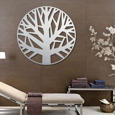 Drewniany obraz ścienny drzewa wykonany ze sklejki - GOGFOG