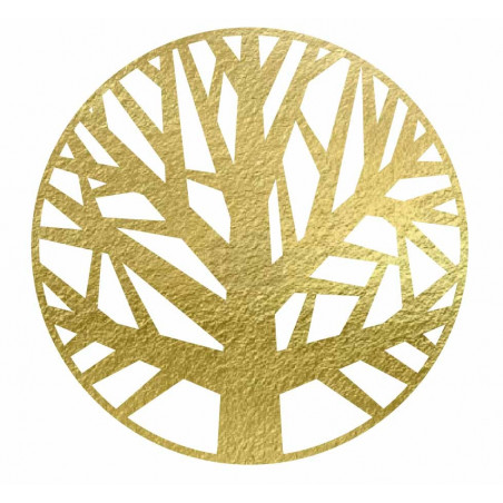 Drewniany obraz ścienny drzewa wykonany ze sklejki - GOGFOG