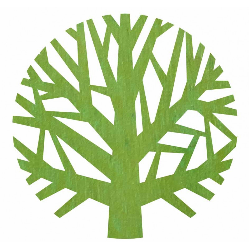 Drewniany obraz ścienny drzewa wykonany ze...