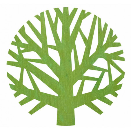 Drewniany obraz ścienny drzewa wykonany ze sklejki - GOGFOG II