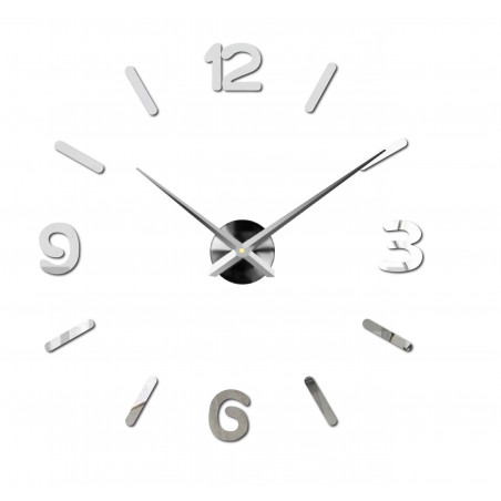 Stylowy zegar wykonany z pleksi, cichy i łatwy w montażu w każdym pomieszczeniu. Stylowy zegar wykonany z pleksi, cichy i łatwy w montażu w każdym pomieszczeniu.