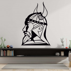 Rzeźbiony drewniany obraz na ścianę Viking - RAGNAR