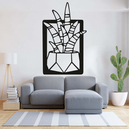 Nowoczesny obraz ścienny z kaktusem - COCO