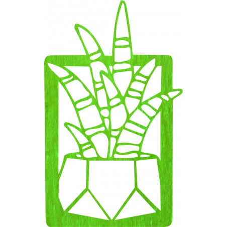 Nowoczesny obraz ścienny z kaktusem - COCO