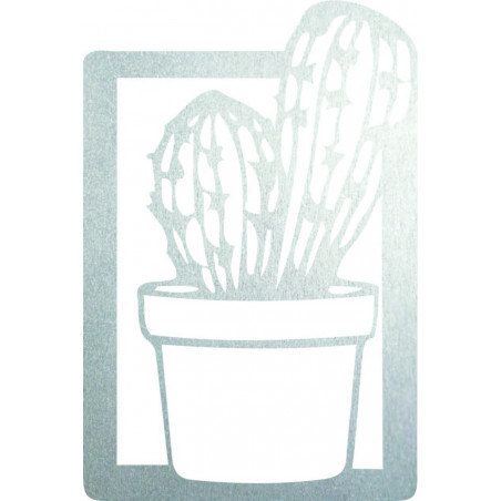 Rzeźbione malowidło ścienne - CACTUS MAGNU | SENTOP