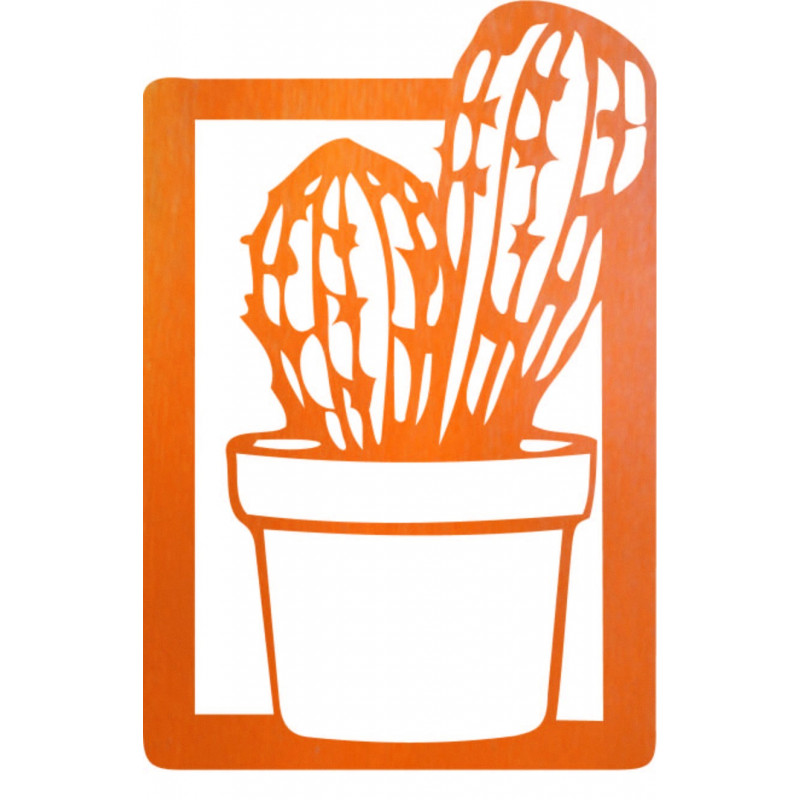 Rzeźbione malowidło ścienne - CACTUS MAGNU |...