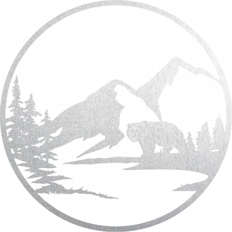 Drewniany obraz ścienny przedstawiający...