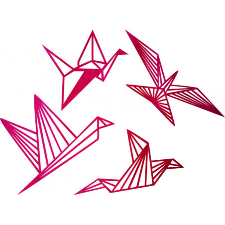 Nowoczesny obraz ścienny - ptaki wolne 4 szt. - LIBERDADE