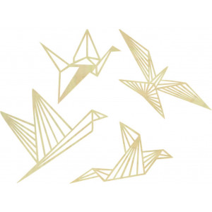 Nowoczesny obraz ścienny - ptaki wolne 4 szt. - LIBERDADE 2