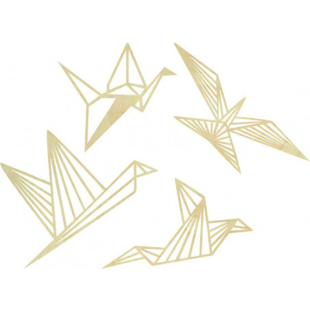 Nowoczesny obraz ścienny - ptaki wolne 4 szt. - LIBERDADE