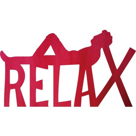 Drewniany obraz na ścianie - RELAX | SENTOP