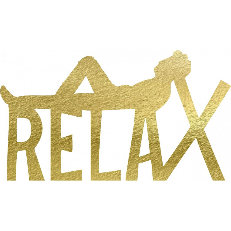 Drewniany obraz na ścianie - RELAX | SENTOP