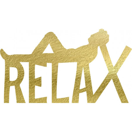 Drewniany obraz na ścianie - RELAX | SENTOP