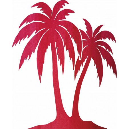 Rzeźbiony obraz na ścianie palmy - TROPICAL | SENTOP