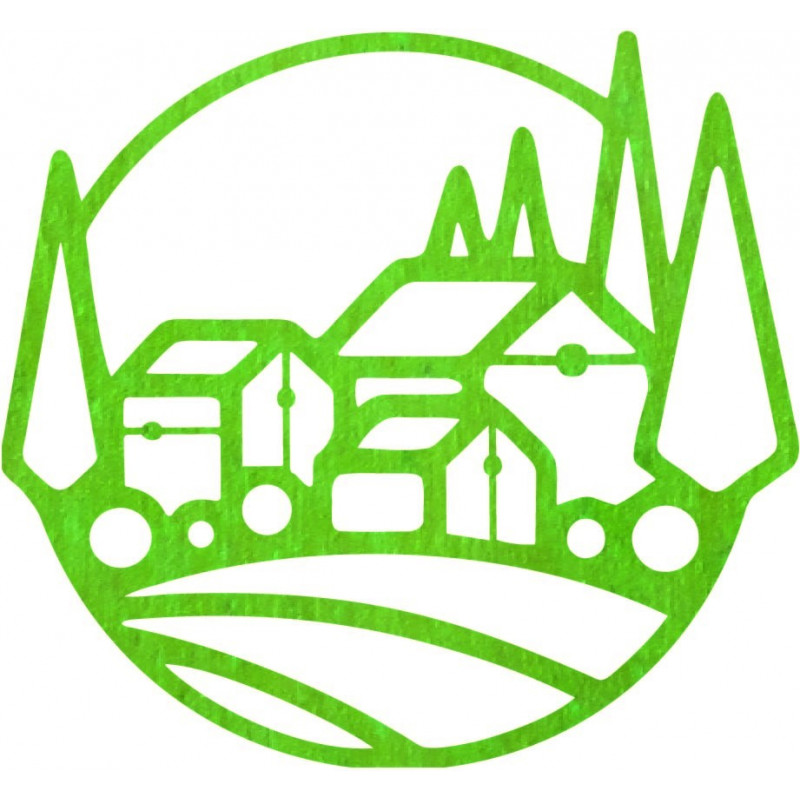 Drewniane domki na ścianę - MOLDE