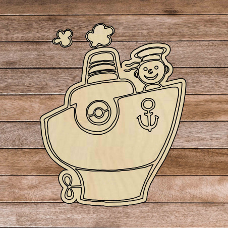 Drewniana wkładka Montessori - Pojazdy | SENTOP