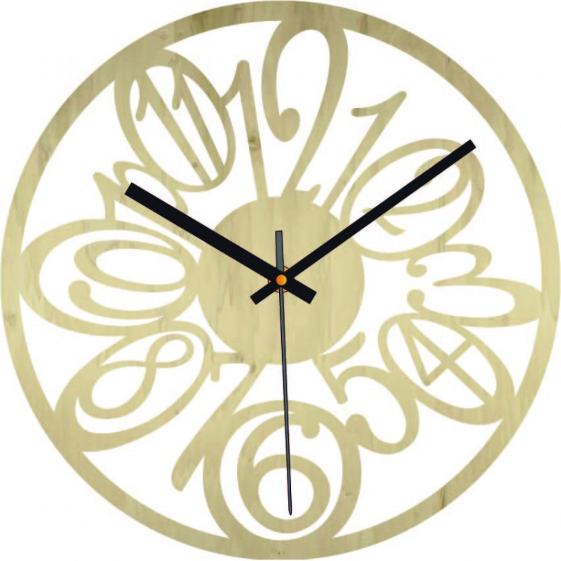 Unikalne cyfry zegara do ekstrawaganckich...