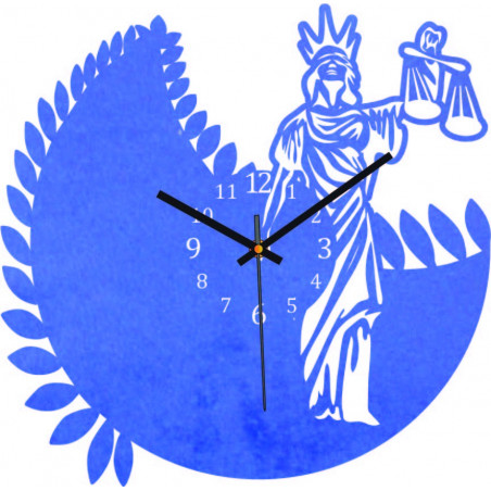 Zegarowy znak zodiaku - Waga - zarówno czarny, jak i naturalny