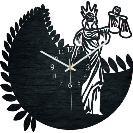 Zegarowy znak zodiaku - Waga - zarówno czarny, jak i naturalny