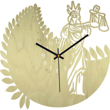 Zegarowy znak zodiaku - Waga - zarówno czarny, jak i naturalny