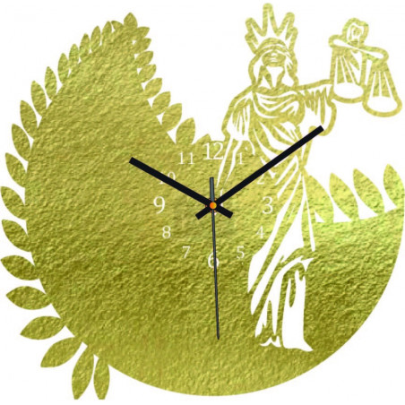 Zegarowy znak zodiaku - Waga - zarówno czarny, jak i naturalny