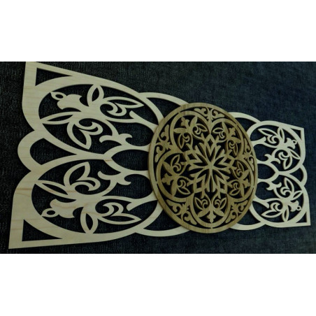 Luksusowe malarstwo - Mandala na ścianie jako obraz Luksusowe malarstwo - Mandala na ścianie jako obraz