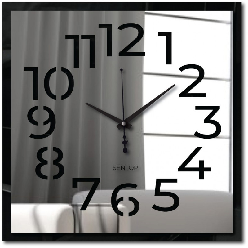 Zegar ścienny PMMA - Sentop | X0101 | dwuwarstwowy