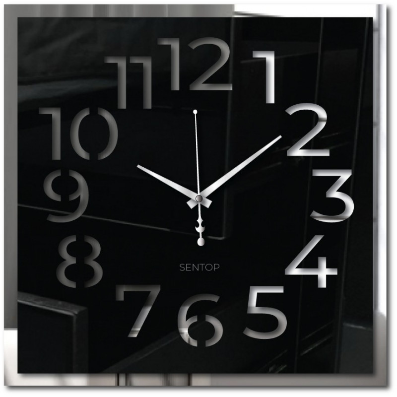 Zegar ścienny PMMA - Sentop | X0101 | dwuwarstwowy