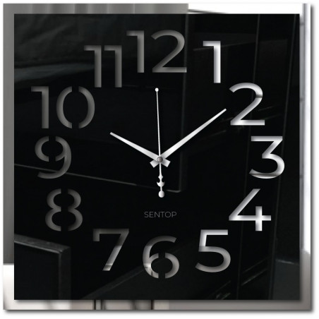 Zegar ścienny PMMA - Sentop | X0101 | dwuwarstwowy