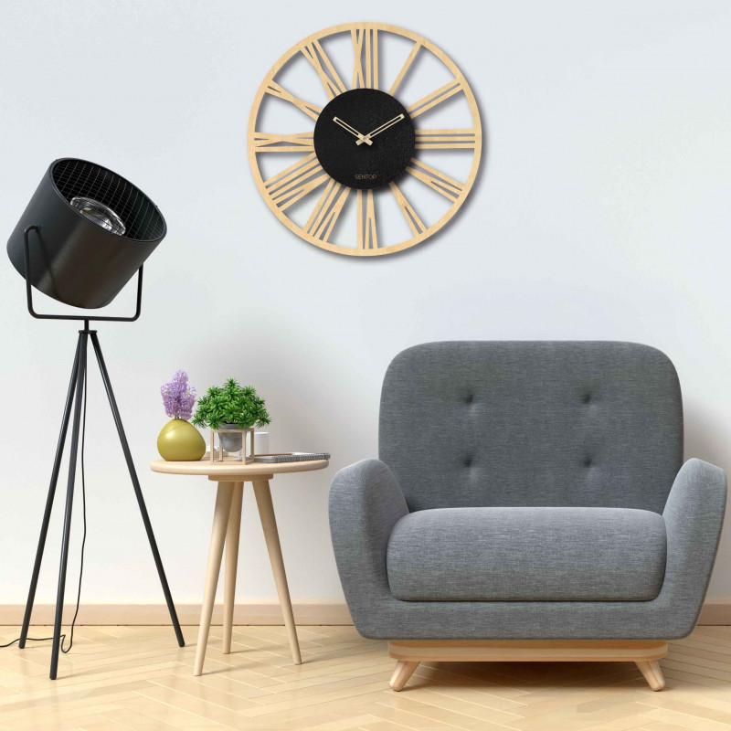 Zegar ścienny z cyframi rzymskimi - Sentop |...