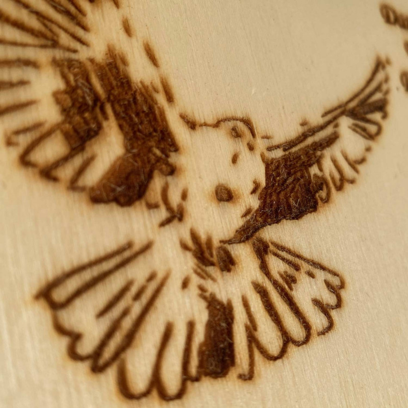 Drewniany stół - upamiętnienie sakramentu...