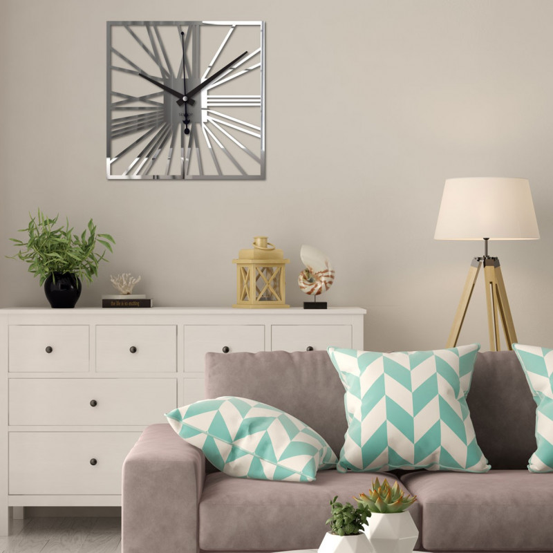 Zegar ścienny z pleksi - Sentop | X0111 | kolorowy