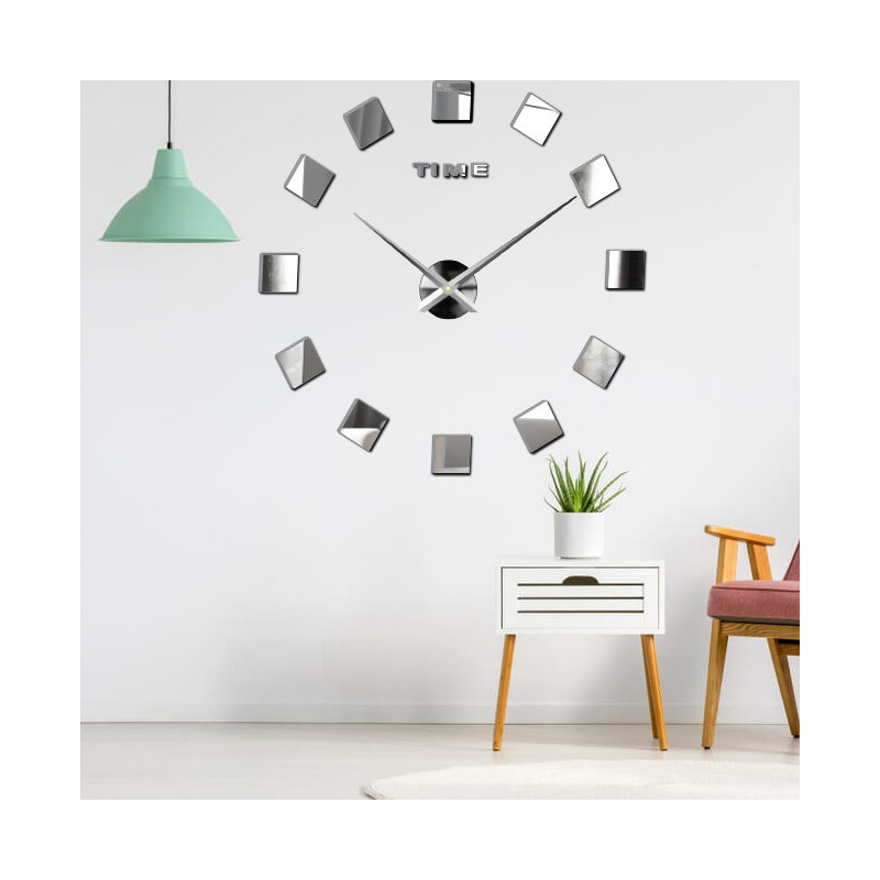 Zegary ścienne STAL NIERDZEWNA  3D