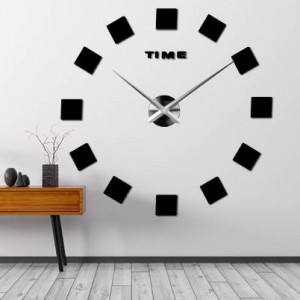 Zegary ścienne STAL NIERDZEWNA  3D 2